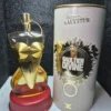 Perfume Jean Paul Gaultier Divine para mujer en frasco de torso con corsé dorado y lata original.